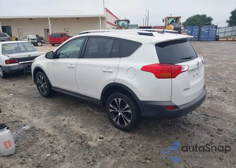 2015 Toyota Rav4 Limited from USA, damaged, VIN 2T3DFREV1FW404616
